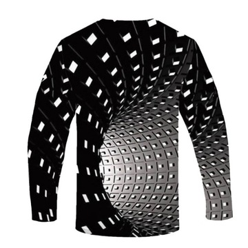 MĘSKA KOSZULKA DŁUGI RĘKAW 3D SERIOUS JOKER 3XL