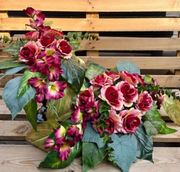 BUNCH + BUNCH Цветы Головной убор для могилы Кладбище