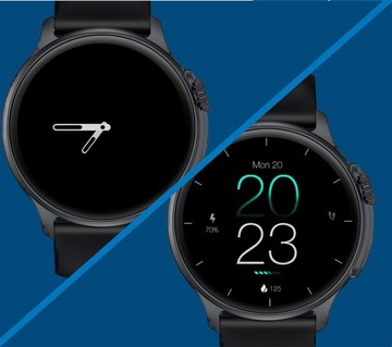 SMARTWATCH Rubicon ВЫЗЫВАЕТ МЕНЮ PL ШАГИ AMOLED ВСЕГДА НА ДИСПЛЕЕ