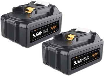 2XMakita LXT BL1860B 18V 6Ah akumulator litowo-jonowy(Li-Ion)ze wskaźnikiem