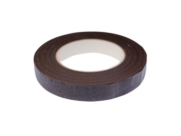 TAŚMA MASKUJĄCA DO KWIATÓW DEKORACJI BRĄZOWA 12 mm