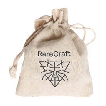 RareCraft lniany woreczek na kosmetyki