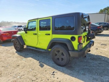 Jeep Wrangler III Unlimited Facelifting 3.6 V6 286KM 2016 Jeep Wrangler UNLIMITED SPORT 2016 3.6 Benzyna 285KM, zdjęcie 2