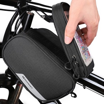 TORBA ROWEROWA NA RAMĘ ROWER ETUI TELEFON WOZINSKY