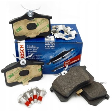 BOSCH KLOCKI HAMULCOWE TYŁ SKODA OCTAVIA I II III