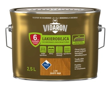 LAKIEROBEJCA ZŁOTY DĄB OCHRONNA VIDARON 2,5L
