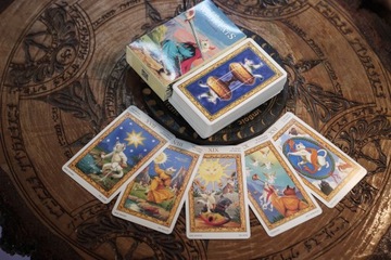 ИГРОВЫЕ КАРТЫ ТАРО БЕЛЫХ КОТОВ НАБОР КАРТ ТАРО БЕЛЫХ КОШЕК