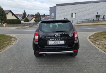 Dacia Duster I SUV Facelifting 1.2 TCe 125KM 2014 Dacia Duster LIFT Czujniki Parkowania Nawigacja Skora 1-Wlasciciel 1.2, zdjęcie 4
