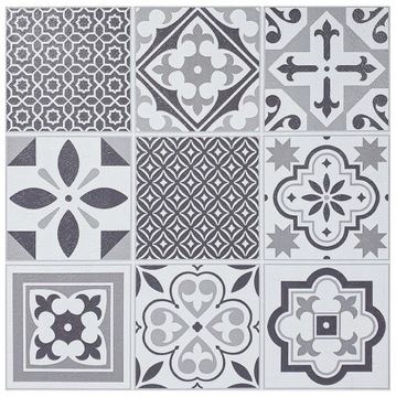KAFLE NA PODŁOGĘ LUB ŚCIANĘ SAMOPRZYLEPNE PŁYTKI KAFLE PCV PATCHWORK