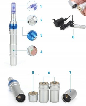 Dr Pen A6 Dermapen + 10 картриджей для мезотерапии PRO