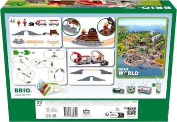 BRIO 36079 СТАРТОВЫЙ КОМПЛЕКТ И ПОЕЗД