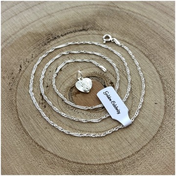 СЕРЕБРЯНАЯ ЦЕПЬ С МЕДАЛИТОЙ PR. 925 СУВЕНИРОВ ПЕРВОГО СВЯТОГО ПРИЧАСТИЯ + БЕСПЛАТНЫЕ ПОДАРКИ