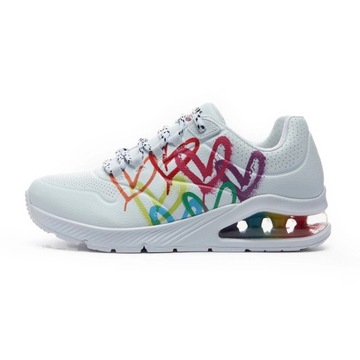 Buty damskie sportowe Skechers Uno 2 Love SKECH AIR ODDYCHAJĄCE SNEAKERSY
