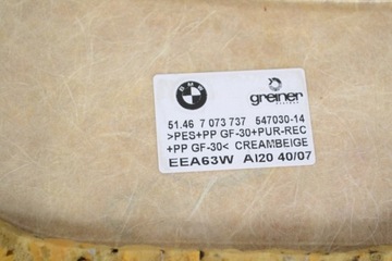 BMW E63 POLIČKA ZADNÍ 7073737 635D 2008 RHD