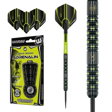 Rzutki Lotki Dart Winmau MvG ADRENALIN 25g Wolfram