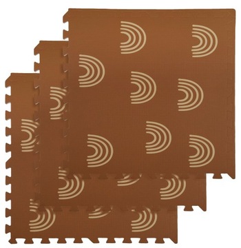 DUŻE PUZZLE PIANKOWE 3 SZT. MATA PIANKOWA WZORKI