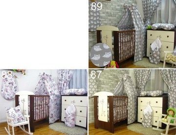Baldachim do łóżeczka 120x60 i 140x70 producent II