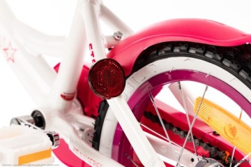 Детский велосипед 14 KARBON STAR белый ALU R23