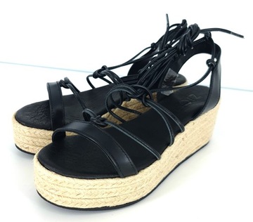 Espadryle na koturnie Zign 39