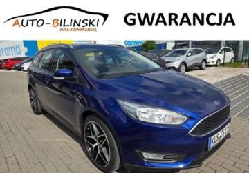 Ford Focus III Kombi Facelifting 1.5 EcoBoost 150KM 2017 Ford Focus 1.5benz 150KM 6b LED Nowy Rozrzad Grz.Szybafotele Parktr Oplaty