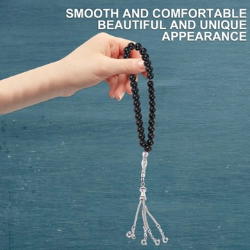 Мусульманский браслет с 33 арабскими четками.