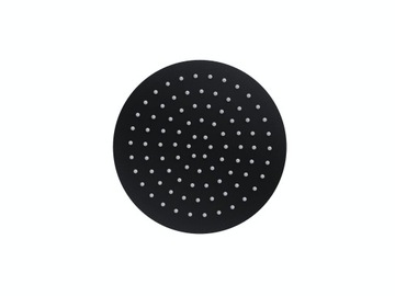 Душевой набор Corsan черный с термостатом