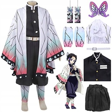 Strój Kostium Cosplay Shinobu Kocho Demon slayer