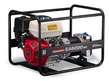HONDA AGREGAT EA6000AVR 6kW 230V+PRZEGLĄD +OLEJ +