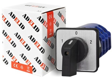 ПЛАТНЫЙ ПЕРЕКЛЮЧАТЕЛЬ 125A 3F 1-0-2 СЕТЕВОЙ ГЕНЕРАТОР IP65