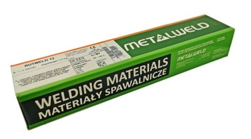Elektrody rutylowe spawalnicze Rutweld 12 Metalweld 2,5x350mm 5kg