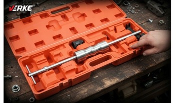 ŚCIĄGACZ BEZWŁADNOŚCIOWY DO PIAST WTRYSKIWACZY MŁOTEK ZESTAW WALIZKA VERKE