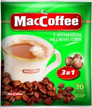MacCoffee 3 в 1 с фундуком 18 гх20 шт.