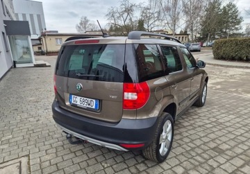 Skoda Yeti Minivan 2.0 TDI CR DPF 110KM 2012 Skoda Yeti 2.0 TDI 4x4 bez rdzy Import Wlochy NAVI HAK 2.0 Diesel 110KM, zdjęcie 4