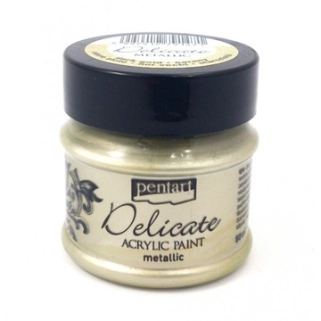 Farba akrylowa Pentart stare złoto 50 ml metaliczn