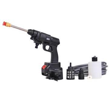 Аккумуляторная портативная мойка высокого давления 48 В, 25 бар