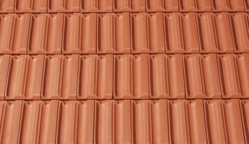 Kominek wentylacyjny 150mm, Creaton, Ratio - finesse czerwona glazurowana