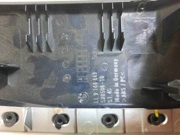 BMW 5 F10 F11 DEKORACE LIŠTA KONZOLA LESK 9166649