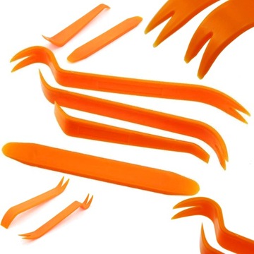 KLUCZE NARZĘDZIA ŚCIĄGACZE DO DEMONTAŻU TAPICERKI