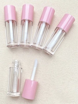 POJEMNIK NA BŁYSZCZYK OLEJEK JEDNORAZOWY BUTELECZKA Z APLIKATOREM 1.2 ml