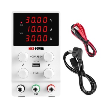 Zasilacz Laboratoryjny Precyzyjny 10A 0-30V