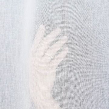 FIRANA GOTOWA BIAŁA ETAMINA NA TAŚMIE Z OŁOWIANKĄ DO SALONU 400x240