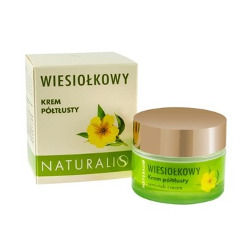 NATURALIS Wiesiołkowy krem półtłusty 50ml