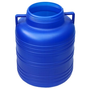 ПЛАСТИКОВАЯ БОЧКА ДЛЯ ЕДЫ ОБЪЕМОМ 60 Л, С СЕРТИФИКАТОМ НА РУЧКЕ