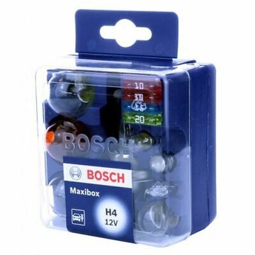 BOSCH ZESTAW ŻARÓWEK SAMOCHODOWYCH BEZPIECZNIKI H4