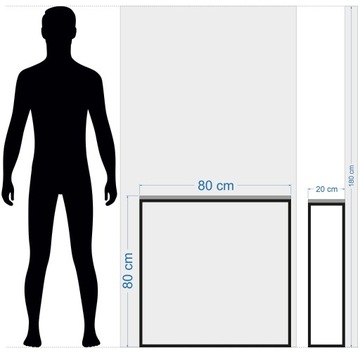 Лофт-консоль 80х80х20, дуб индустриальный LOFT