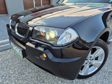BMW X3 E83 2.0 i 150KM 2006 BMW X3 Sliczna czarna 2.0B 150KM Xenon 4x4 Zarejestrowana stan BDB 2.0, zdjęcie 34