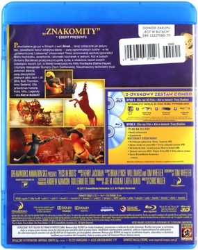 КОТ В САПОГАХ 3D [BLU-RAY 3D]+[BLU-RAY]