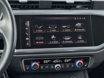 Audi Q3 II SUV 1.5 35 TFSI 150KM 2022 Audi Q3 Audi Q3 150 KM Smartphone Interface Virtual cockpit 1.5 Benzyna, zdjęcie 16