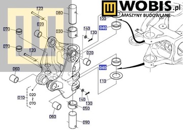 Tuleja KUBOTA KX027, KX030 - RG26866330