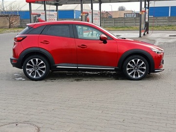 Mazda CX-3 Crossover Facelifting 2.0 Skyactiv-G 121KM 2019 Mazda CX-3 2.0 29000KM Przebiegu Full LED Skóra Navi Kamera Europa NIE USA, zdjęcie 3